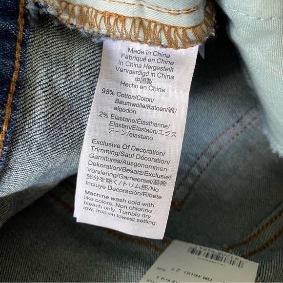 Madewell The Perfect Vintage Crop Jeans in Barnsdale Wash Women’s Size 27 - Picture 11 of 12